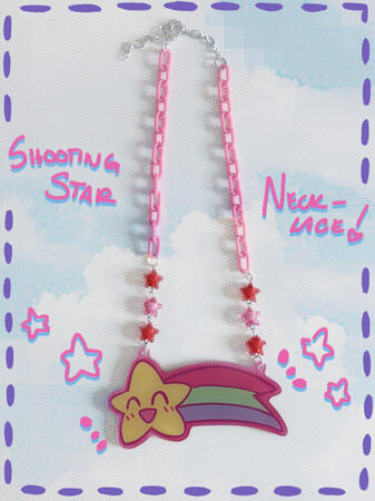 shooting star necklace!
