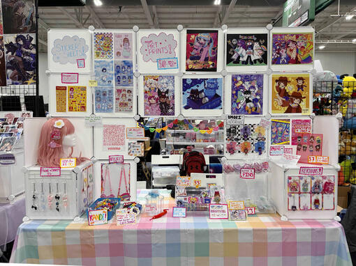 my booth from fscc 2025!